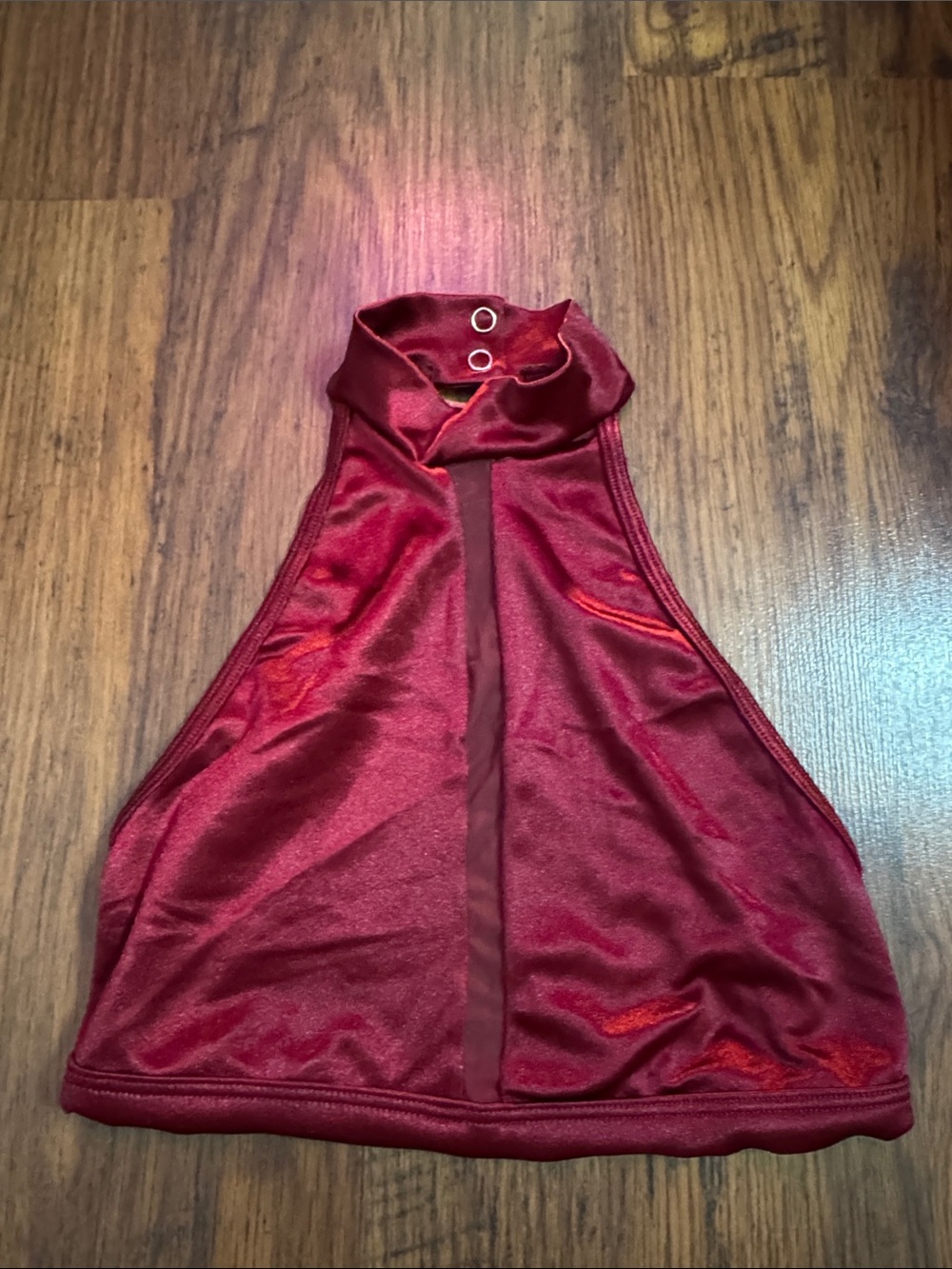 Double Platinum Wine Crop Top 2.L2